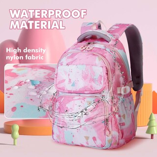 Foto 3 | Mochila Escolar Vbiger Impermeable para Niñas Con Bolsa De Almuerzo - Venta Internacional