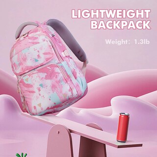 Foto 4 | Mochila Escolar Vbiger Impermeable para Niñas Con Bolsa De Almuerzo - Venta Internacional