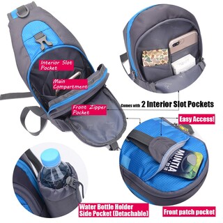 Foto 3 | Mochila Bandolera Peicees Bandolera - Venta Internacional