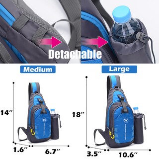 Foto 5 | Mochila Bandolera Peicees Bandolera - Venta Internacional