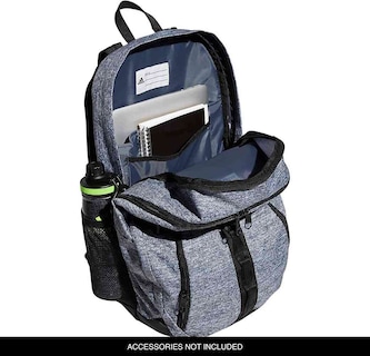 Foto 2 | Mochila Adidas Prime 6 Unisex Jersey Onix Gris/negro/blanco - Venta Internacional