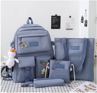 Foto 3 | Set de Mochilas Mochila Escolar para Portátil para Niñas Adolescentes - Venta Internacional