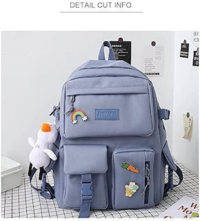 Foto 4 | Set de Mochilas Mochila Escolar para Portátil para Niñas Adolescentes - Venta Internacional