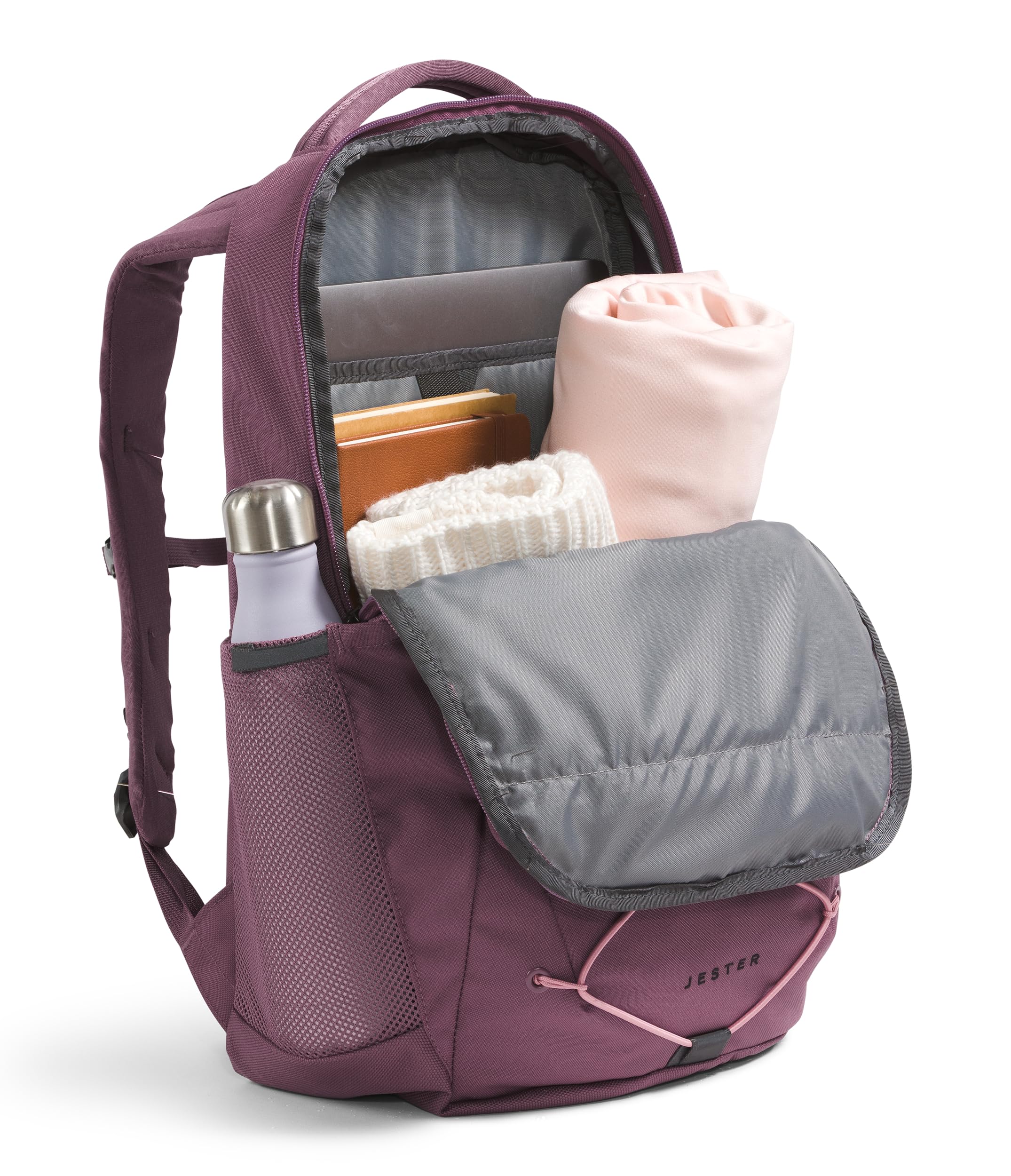 Foto 6 pulgar | Mochila The North Face Jester Everyday Midnight Mauve para Mujer - Venta Internacional