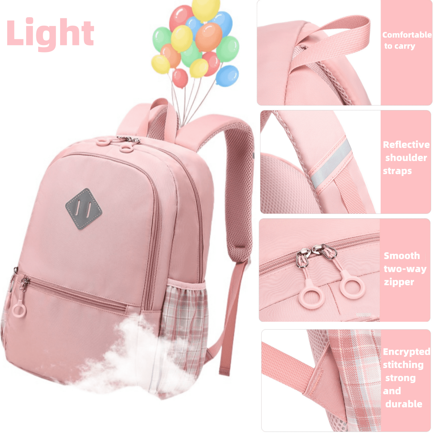 Foto 7 pulgar | Mochila Preescolar Para Niñas Pequeñas - Venta Internacional