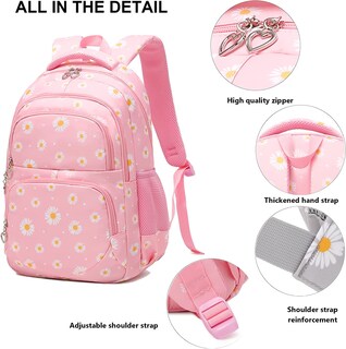 Foto 6 | Mochila Omkarsy Con Estampado de Margaritas - Venta Internacional