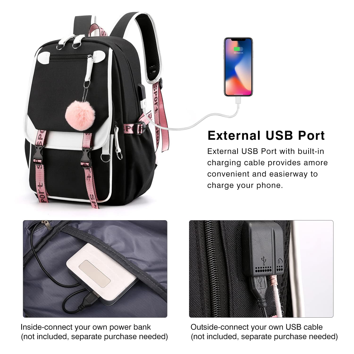 Foto 6 pulgar | Mochila Escolar Casual - Venta Internacional