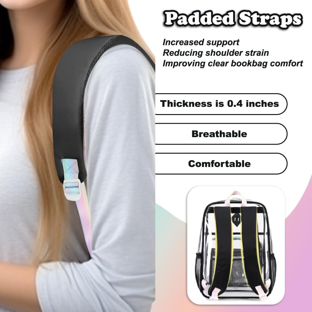 Foto 2 | Mochila Transparente Para Niñas - Venta Internacional