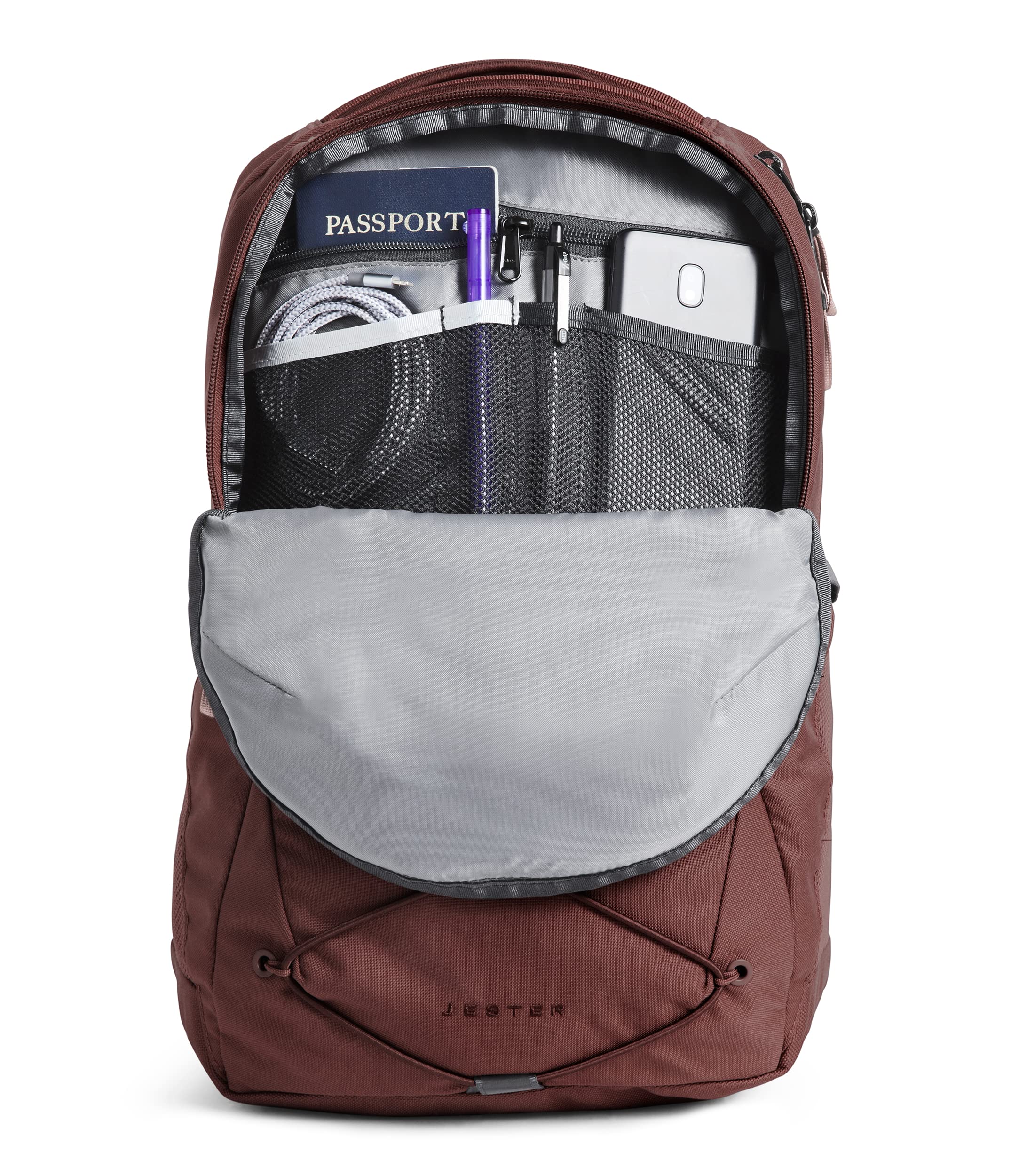 Foto 5 | Mochila The North Face Jester Everyday Marrón para Mujer - Venta Internacional