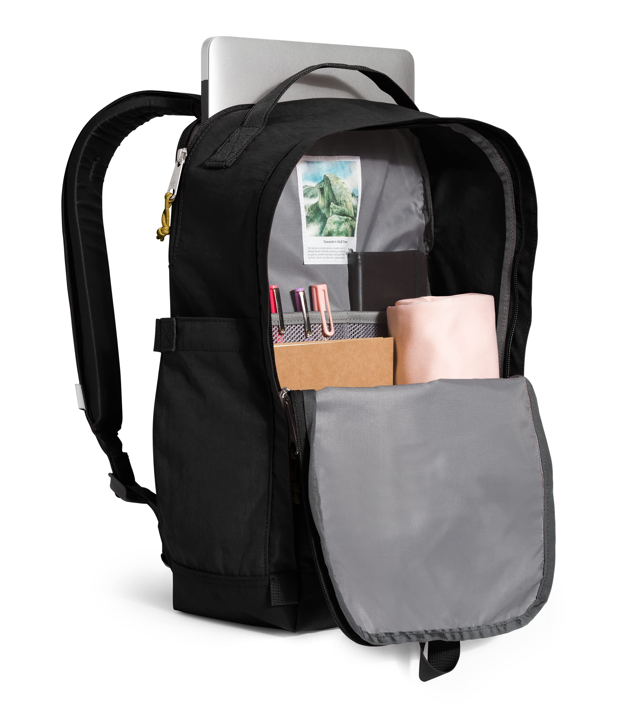 Foto 5 pulgar | Mochila The North Face Berkeley Daypack Tnf Negro/Oro Mineral - Venta Internacional