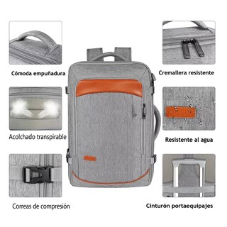 Foto 2 | Mochila de Viaje Belug con Tres Bolsos