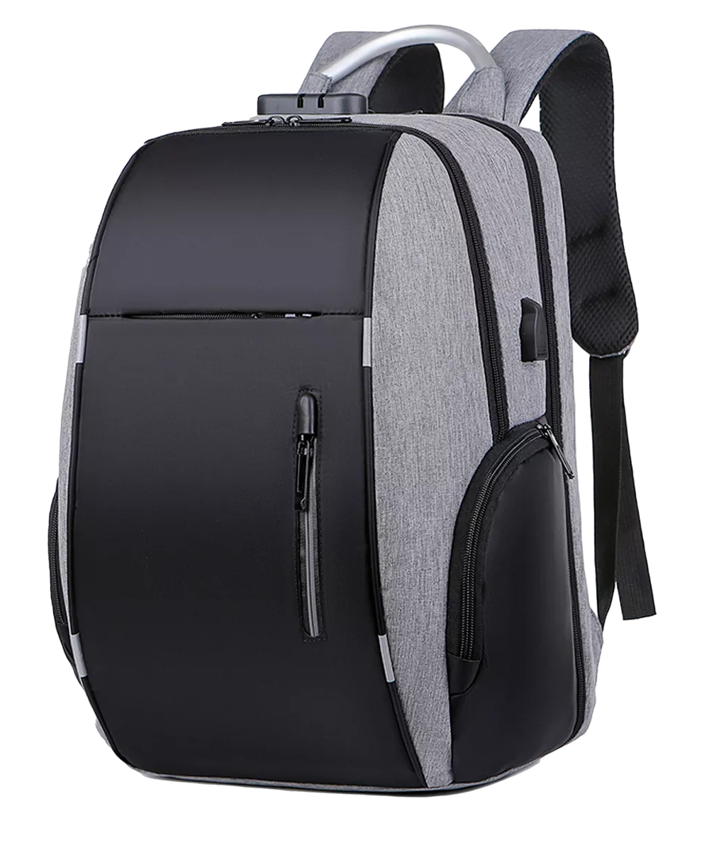 Mochila Urbana 30l Gris con Negro