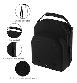 Foto 4 | Bolsa para Porta Gorras Negra