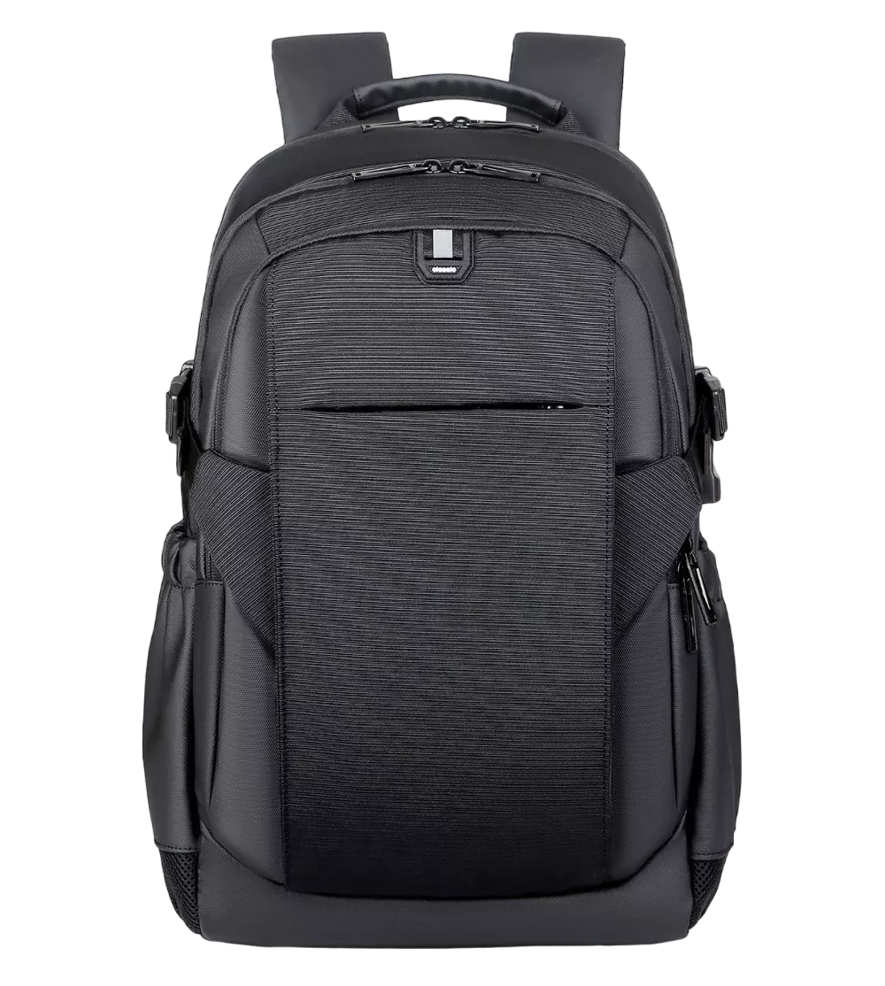 Foto 2 pulgar | Mochila Urbana Bb-2209 Negra 36L con Compartimento para Laptop y Puerto USB