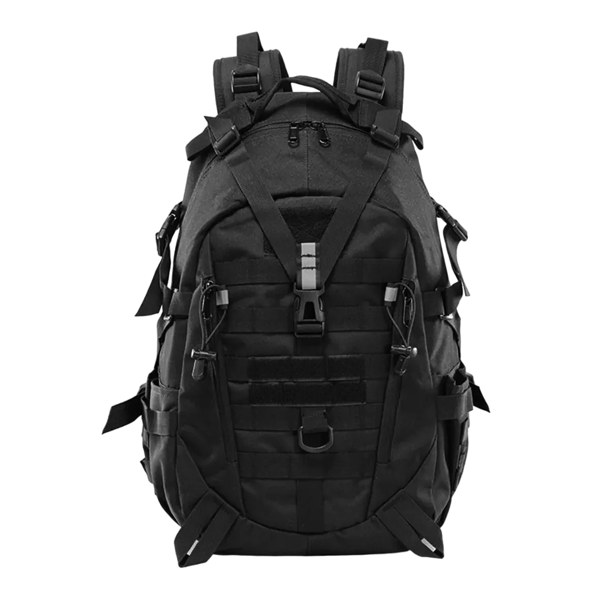 Mochila Táctica de Cámping Impermeable Gran Capacidad 45l Negro