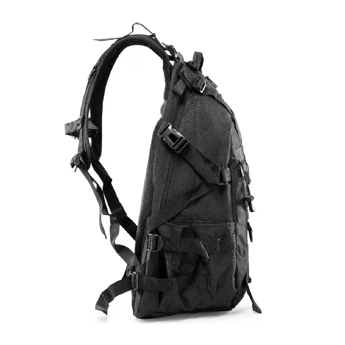 Foto 5 pulgar | Mochila Táctica de Cámping Impermeable Gran Capacidad 45l Negro