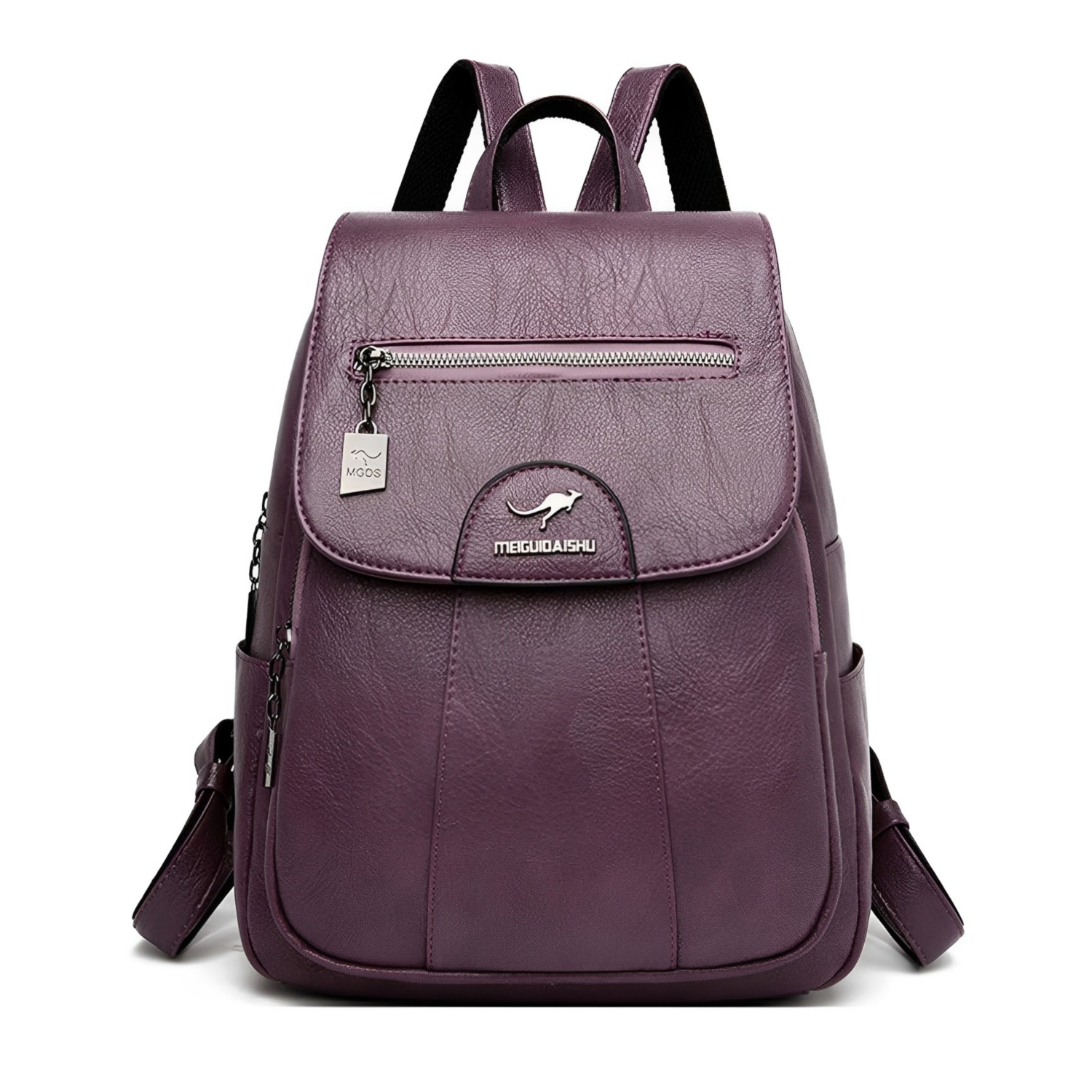 Foto 2 pulgar | Mochila de Piel Sintética de Hermoso Diseño Tamaño Mediano - Venta Internacional