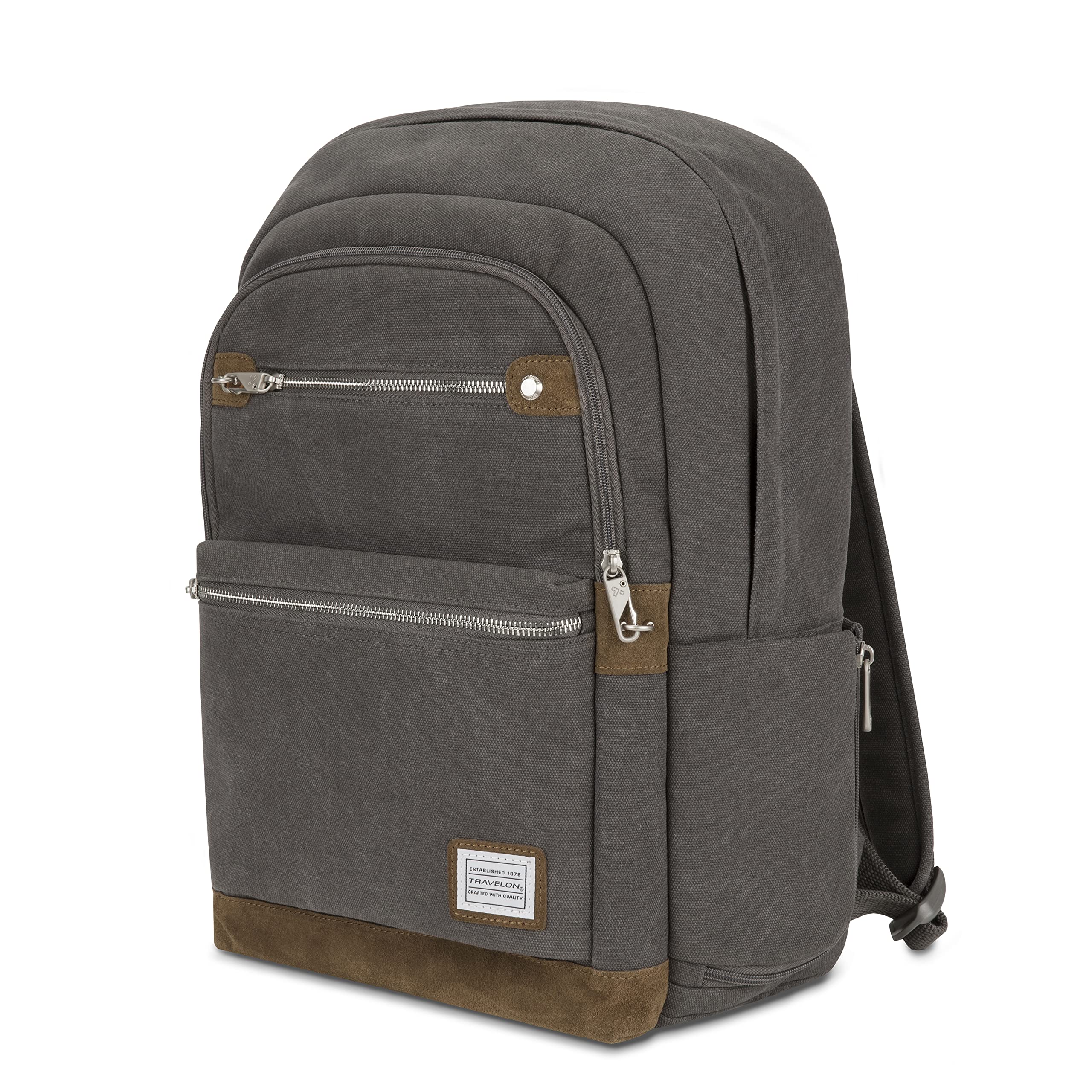 Foto 4 pulgar | Mochila Antirrobo Travelon Heritage para Portátil de 15,6 Pulgadas - Venta Internacional