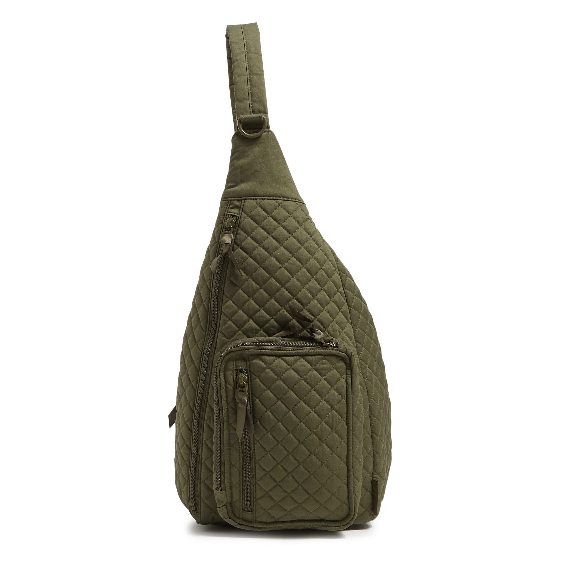 Mochila Bandolera Vera Bradley Climbing Ivy Verde- Venta Internacional