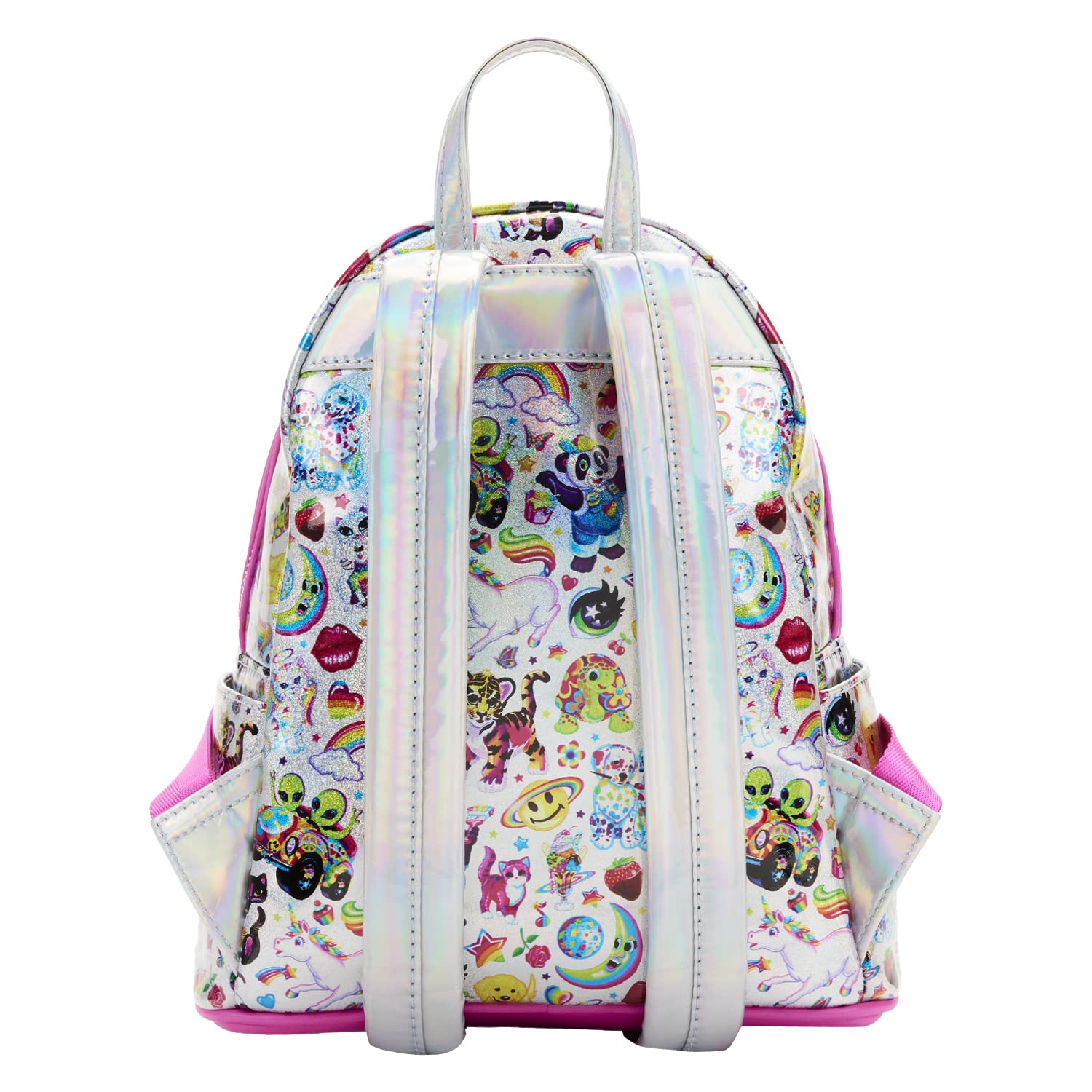 Foto 4 pulgar | Mochila Loungefly Lisa Frank Iridescent 140869 - Venta Internacional