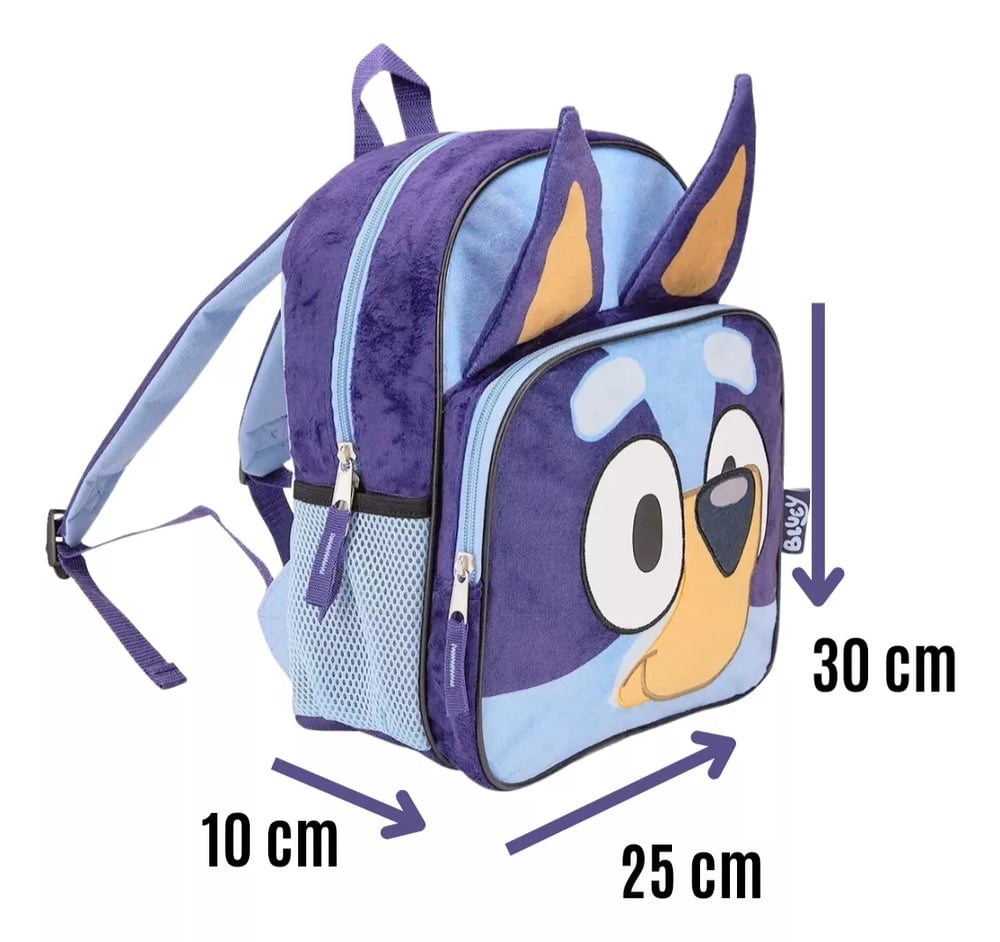 Foto 4 pulgar | Mochila Escolar Serie Animada Hulkids Bluey para Niños - Venta Internacional