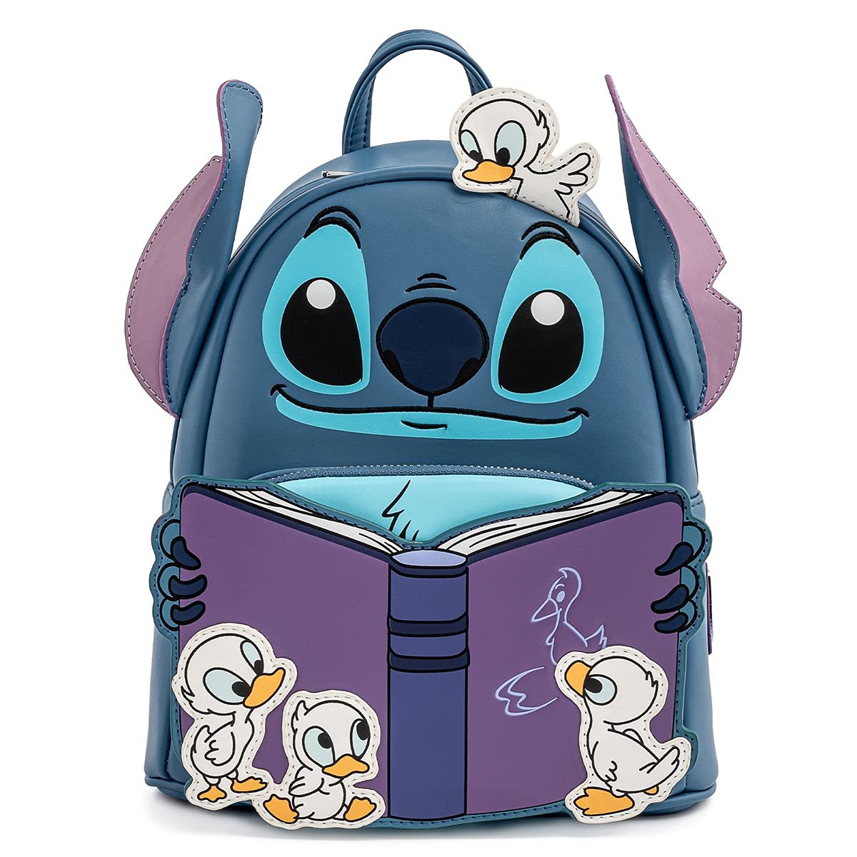 Foto 2 pulgar | Mochila Loungefly Lilo & Stitch Story Time Blue para Mujer - Venta Internacional