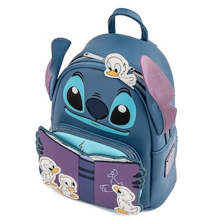 Foto 4 | Mochila Loungefly Lilo & Stitch Story Time Blue para Mujer - Venta Internacional