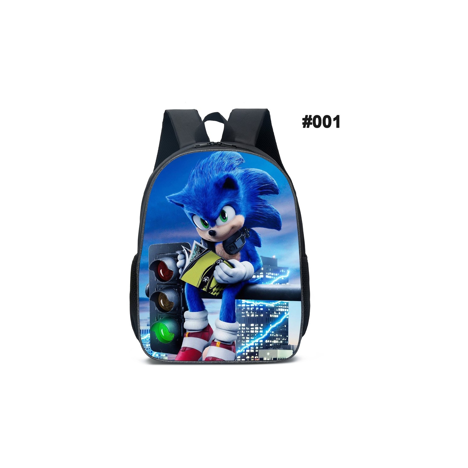 Foto 2 pulgar | Mochila Anime Sonic para Niños - Venta Internacional