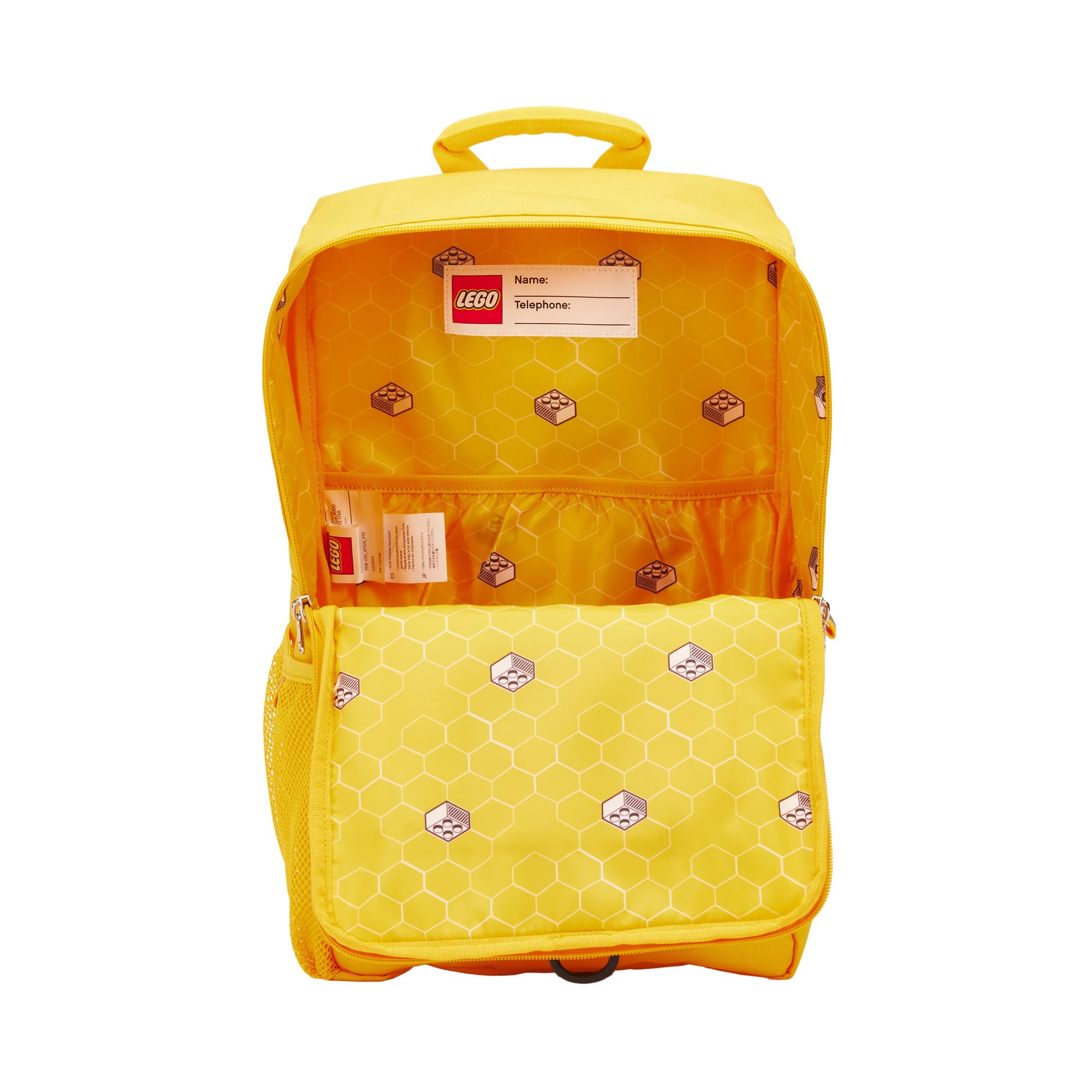 Foto 6 pulgar | Mochila Ladrillo LEGO Naranja con Licencia Oficial - Venta Internacional