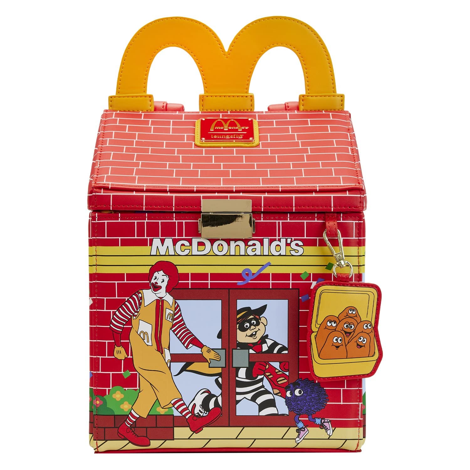 Mochila Loungefly Mcdonald's Happy Meal Roja para Mujer - Venta Internacional