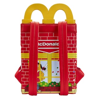 Foto 2 | Mochila Loungefly Mcdonald's Happy Meal Roja para Mujer - Venta Internacional
