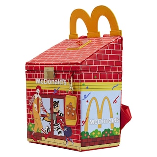 Foto 3 | Mochila Loungefly Mcdonald's Happy Meal Roja para Mujer - Venta Internacional