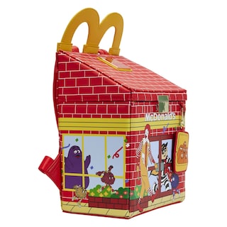 Foto 4 | Mochila Loungefly Mcdonald's Happy Meal Roja para Mujer - Venta Internacional