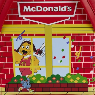 Foto 5 | Mochila Loungefly Mcdonald's Happy Meal Roja para Mujer - Venta Internacional