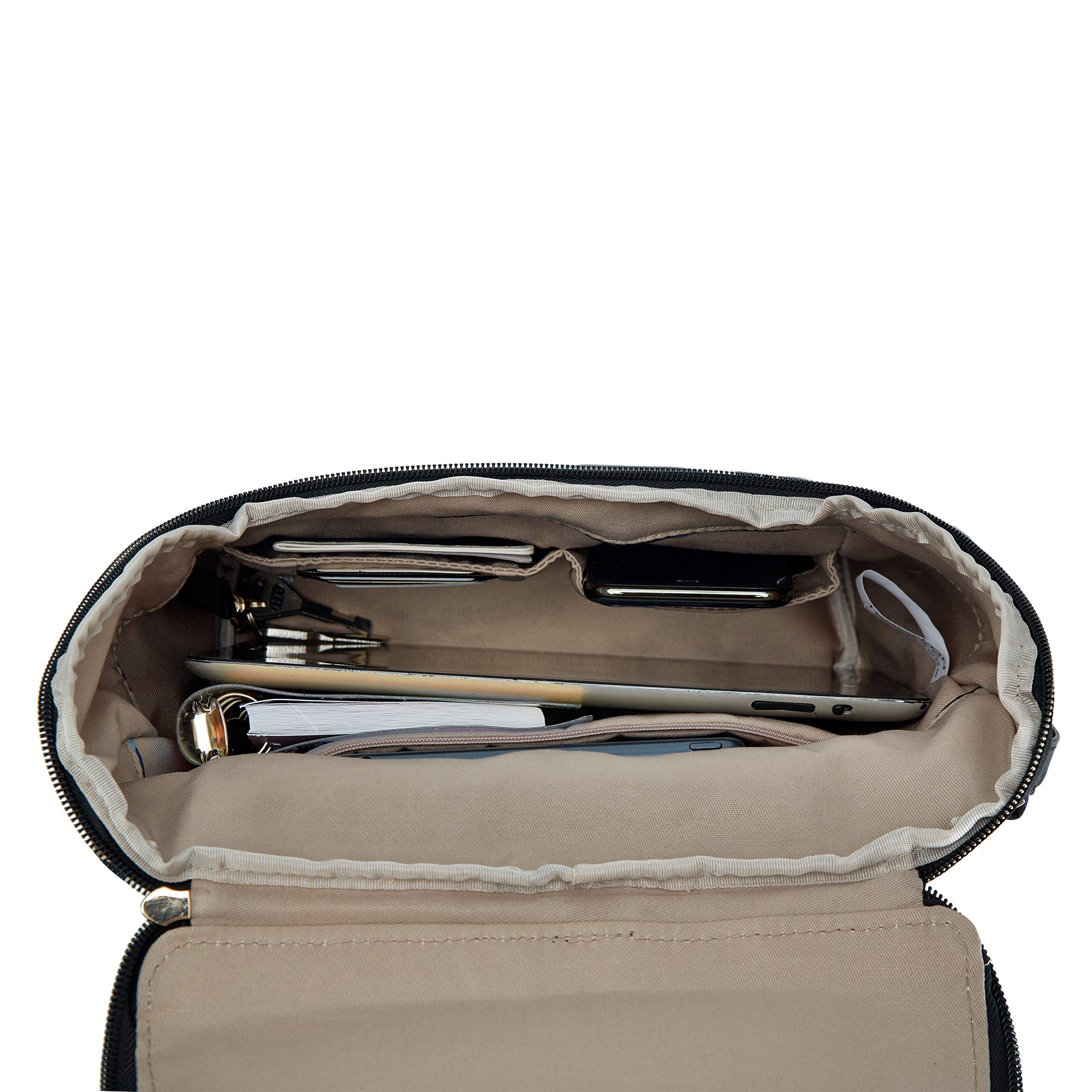 Foto 4 | Mochila Travelon Antirrobo Addison Midnight Floral - Venta Internacional
