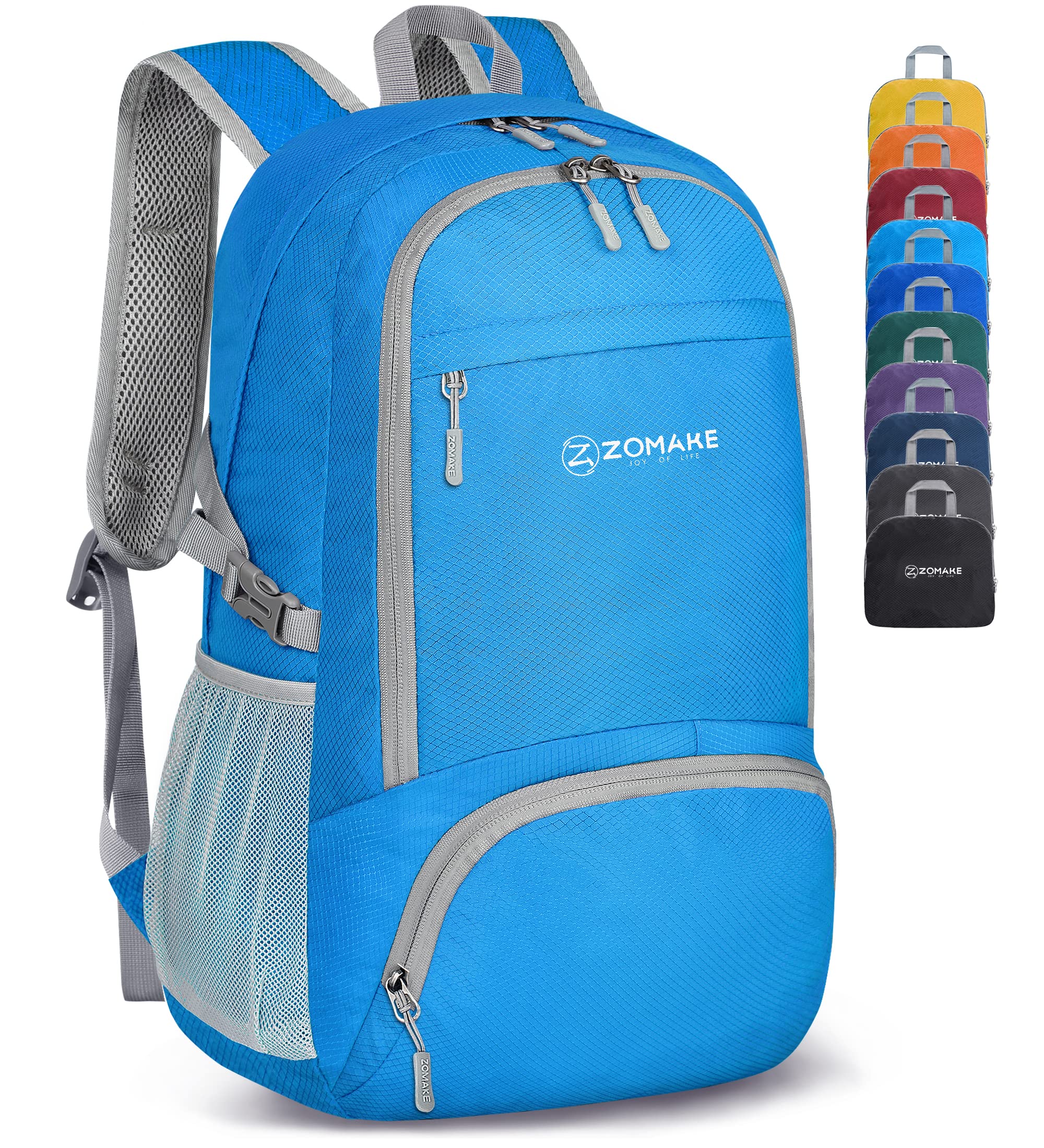 Foto 2 pulgar | Mochila Zomake Ligera Plegable 30 L Resistente Al Agua - Venta Internacional