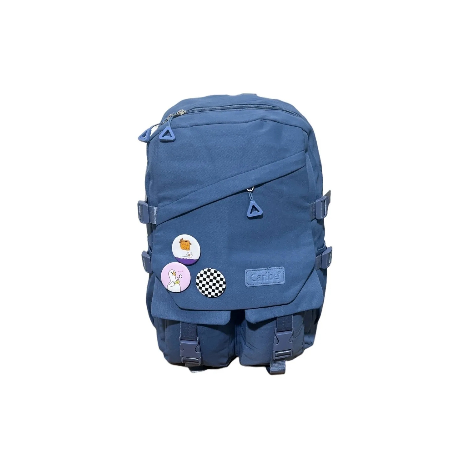 Foto 2 pulgar | Mochila Escolar Impermeable de Gran Capacidad Azul para Jóvenes - Venta Internacional