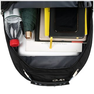 Foto 5 | Mochila Multifuncional Impermeable con Puerto USB para Laptop - Venta Internacional