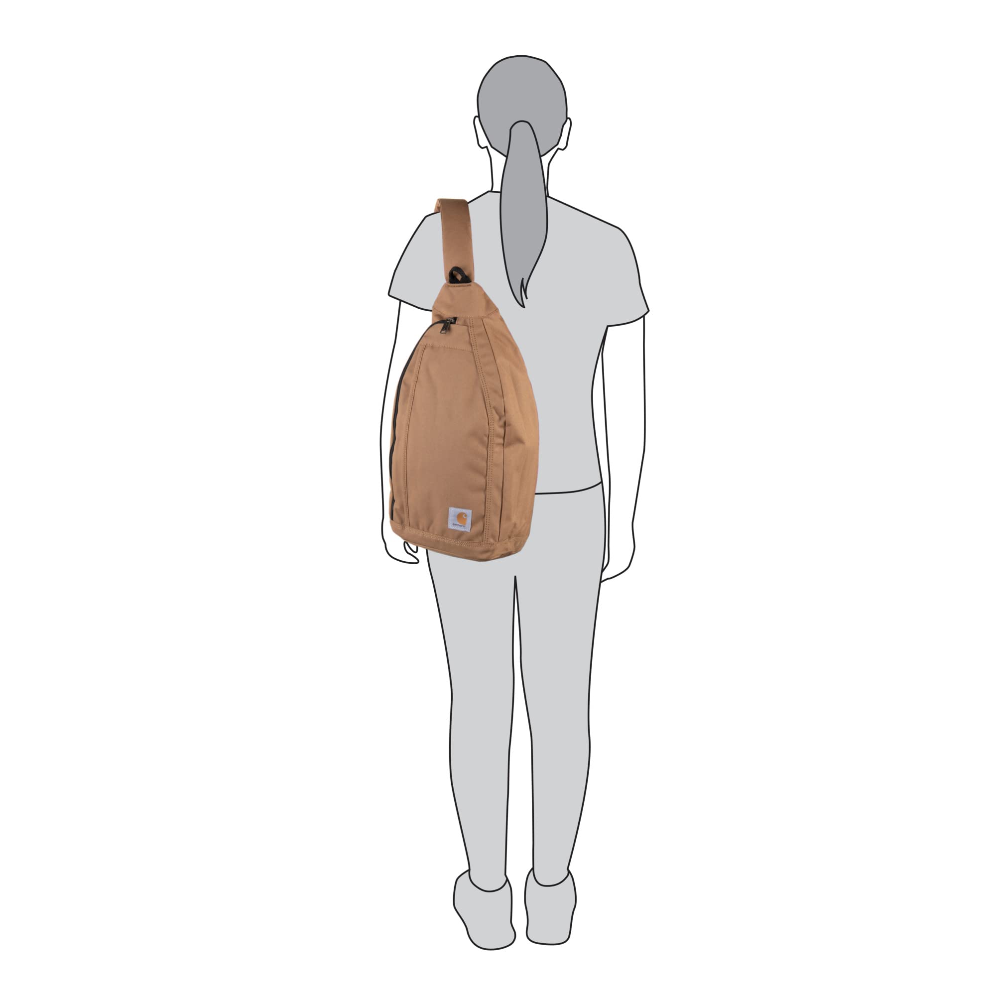 Foto 6 pulgar | Mochila Carhartt Mono Sling Duck Camo - Venta Internacional