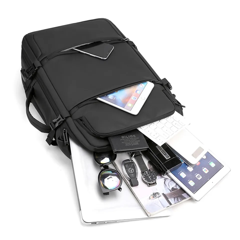 Foto 4 | Mochila Impermeable con Puerto Usb Multifuncional - Venta Internacional