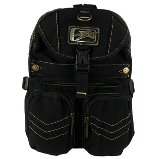 Foto 1 | Mochila Golden Star De Lona Pequeña Df-4378 Negro