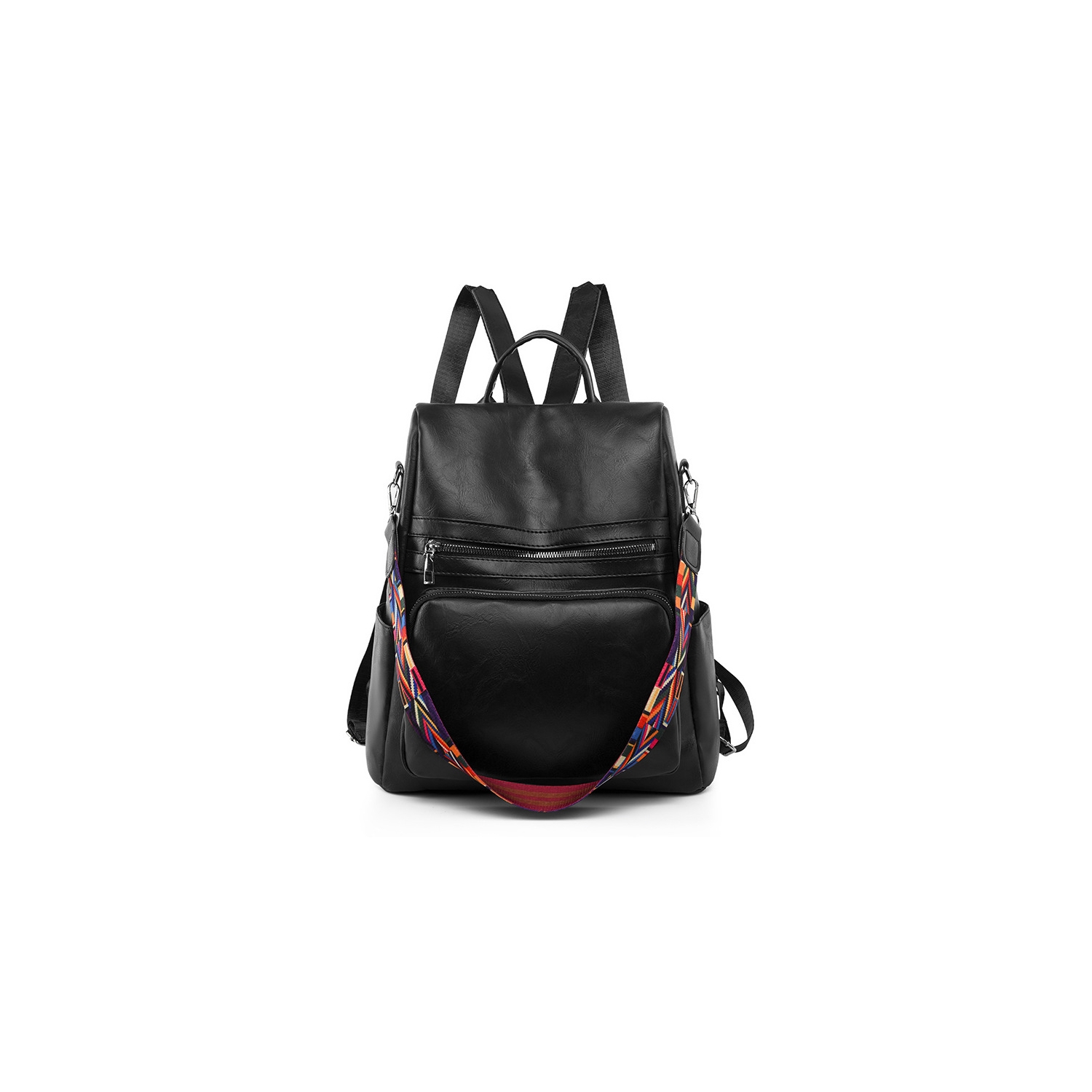 Foto 2 pulgar | Mochila Casual Negra para Mujer-Venta Internacional