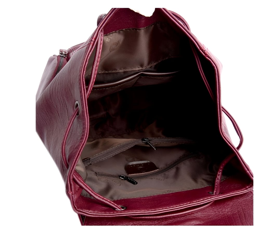Foto 7 pulgar | Mochila de Cuero Pu de Gran Tamaño con Hermoso Diseño - Venta Internacional