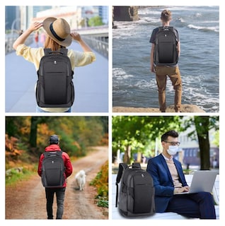 Foto 3 | Mochila Urbana Bb-2209 Color Black 36l