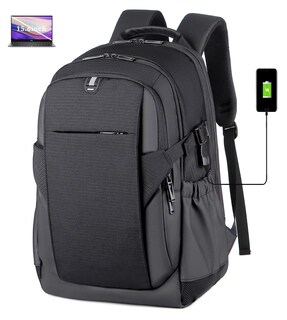 Foto 4 | Mochila Urbana Bb-2209 Color Black 36l