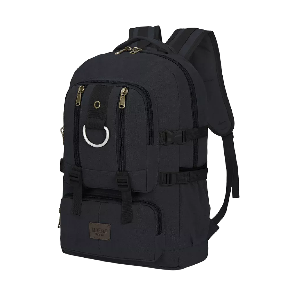 Foto 2 pulgar | Mochila De Viaje De Gran Capacidad 21l Mochila De Camping Impermeable Mochila Para Laptop Negro