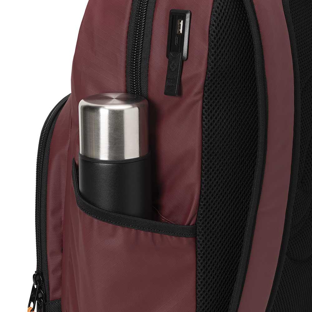 Foto 8 pulgar | Mochila Samsonite Ignition Bravo Dark Burgundy Vino