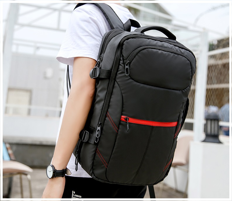 Foto 6 pulgar | Mochila Multifuncional Impermeable para Portátil de 39 Litros con Puerto USB - Venta Internacional
