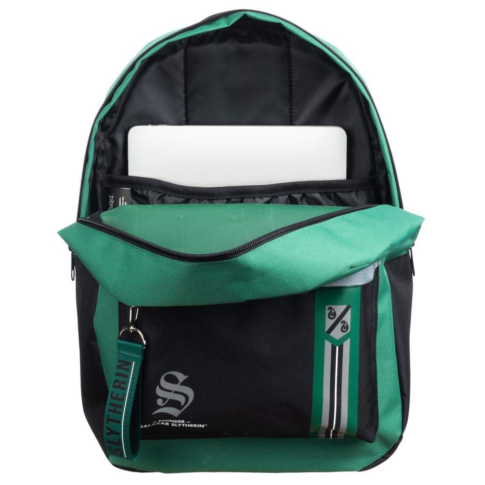 Foto 5 pulgar | Mochila Bioworld Harry Potter Hogwarts Casa Slytherin - Venta Internacional