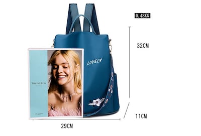 Foto 3 | Mochila Pcruzado Impermeable Ligera para Mujer - Venta Internacional